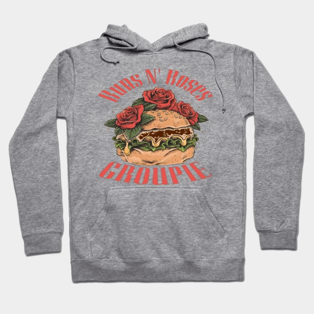 Buns N' Roses Groupie Hoodie by Debrawib